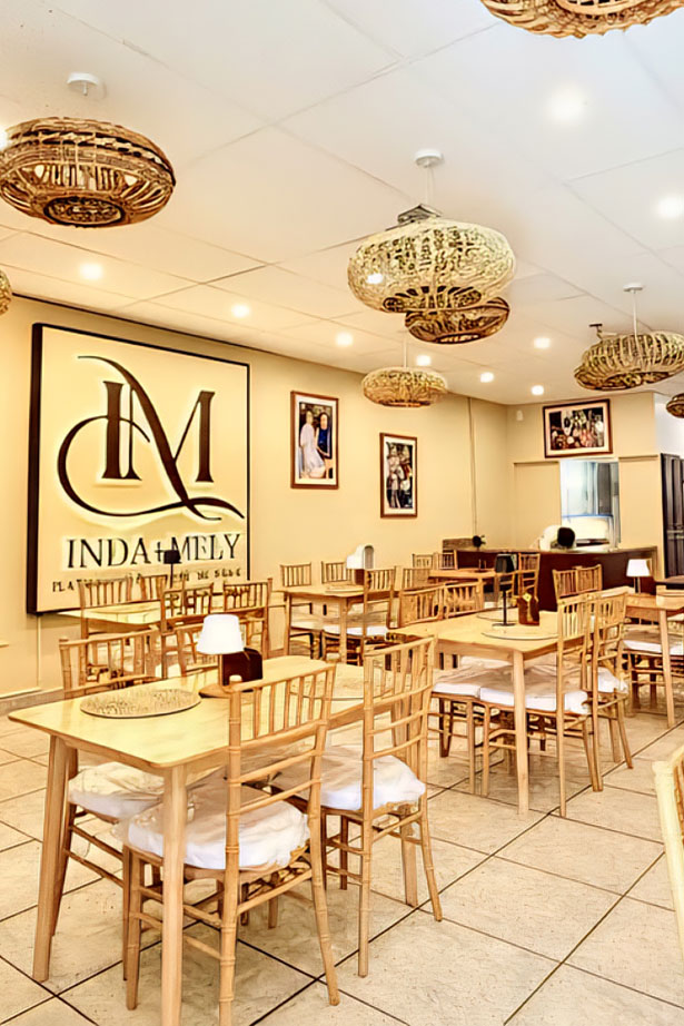 Interior of Inda + Mely