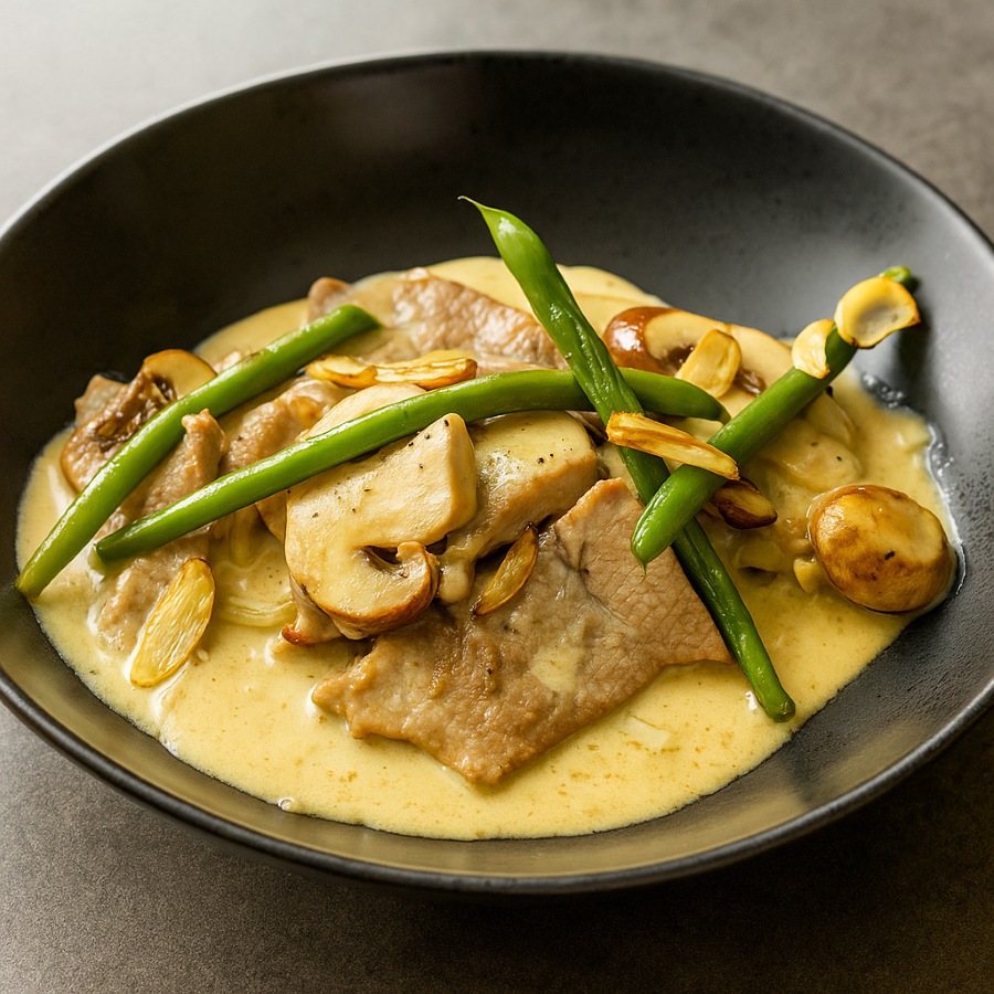 Lengua Con Champignon