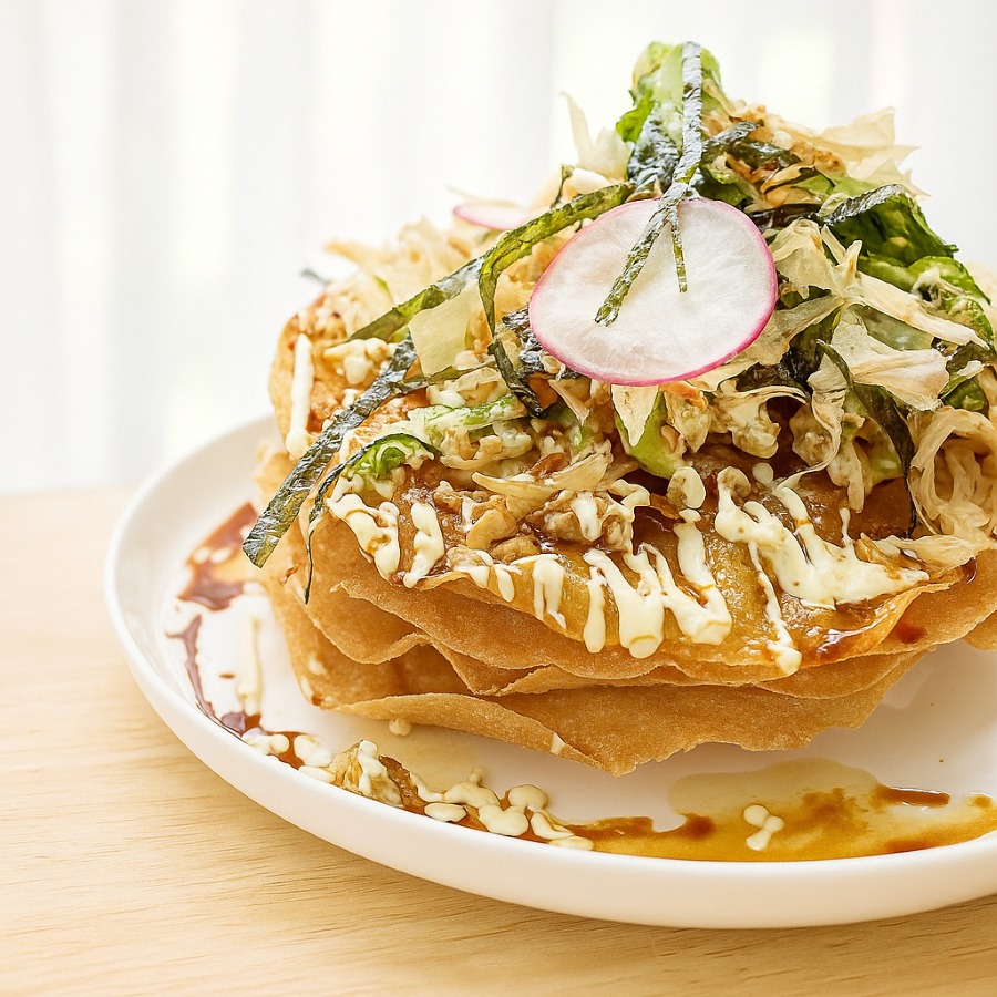 Open-Face Lumpia