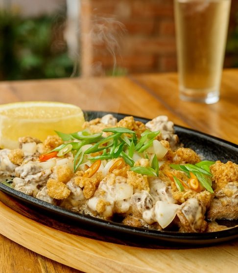 Sizzling Lengua Sisig Sizzling Lengua Sisig